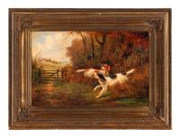 Two Spaniels on a Hunt