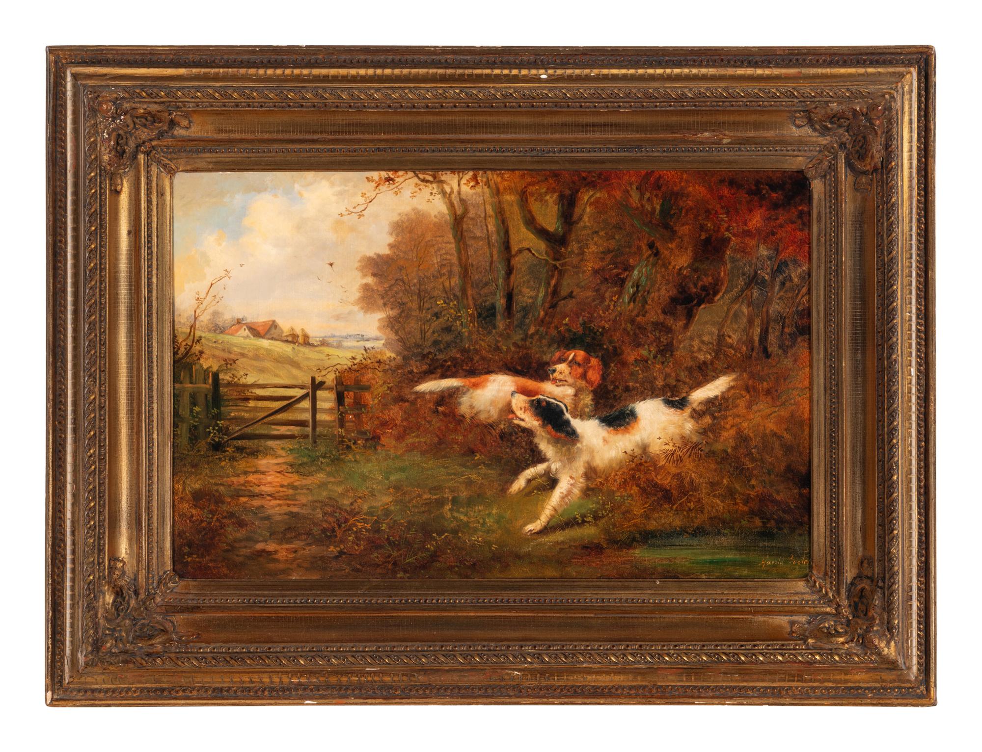 Two Spaniels on a Hunt