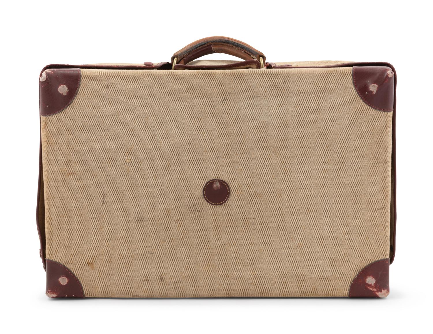 Vintage Hermès Suitcase with Cover