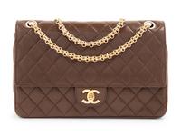 Chanel Vintage 2.55 Double Flap with Mademoiselle Chain, c.1984