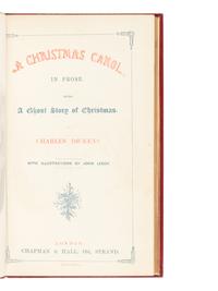 DICKENS, Charles (1812-1870). [Christmas Books]. London, 1843-1848.
