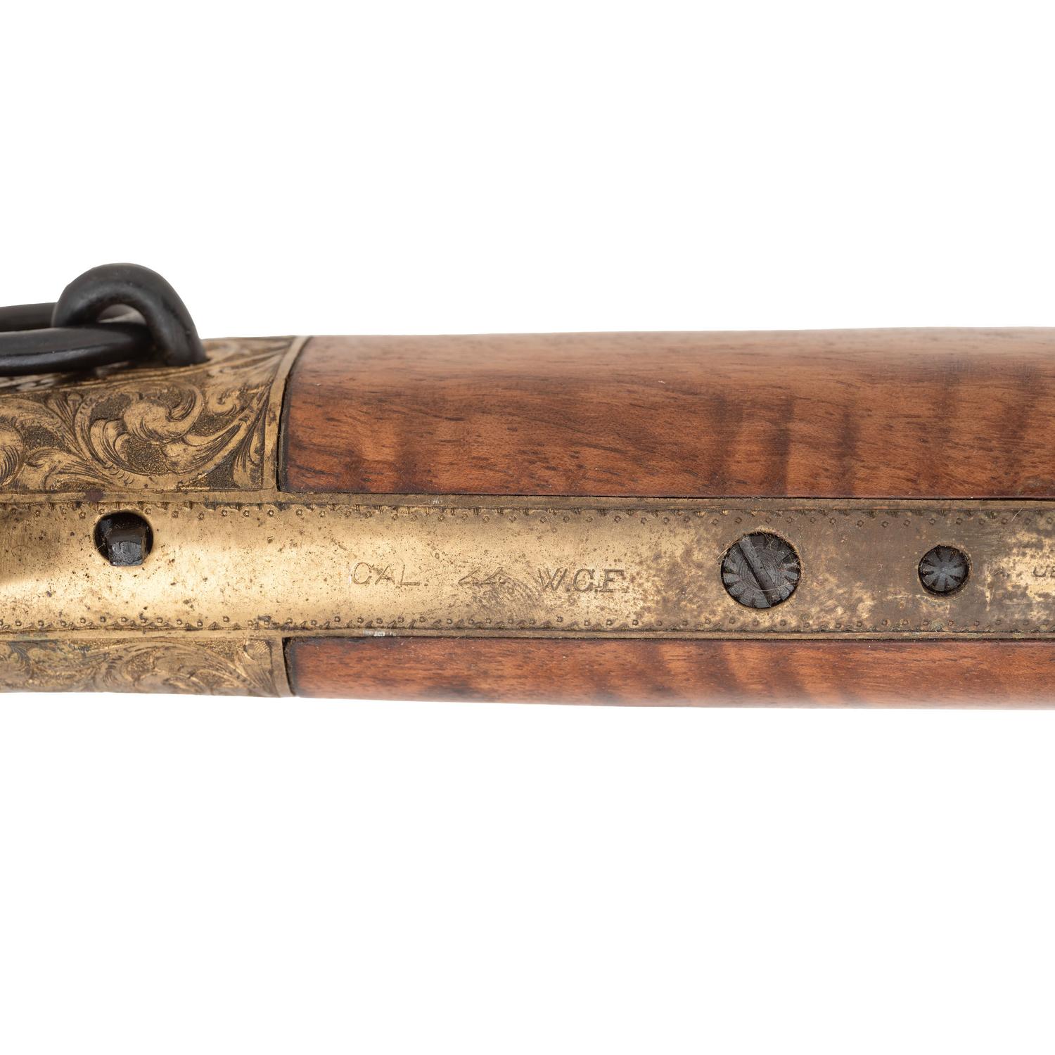 **Early Hand Engraved Navy Arms Model 1866 Yellowboy in .44 WCF