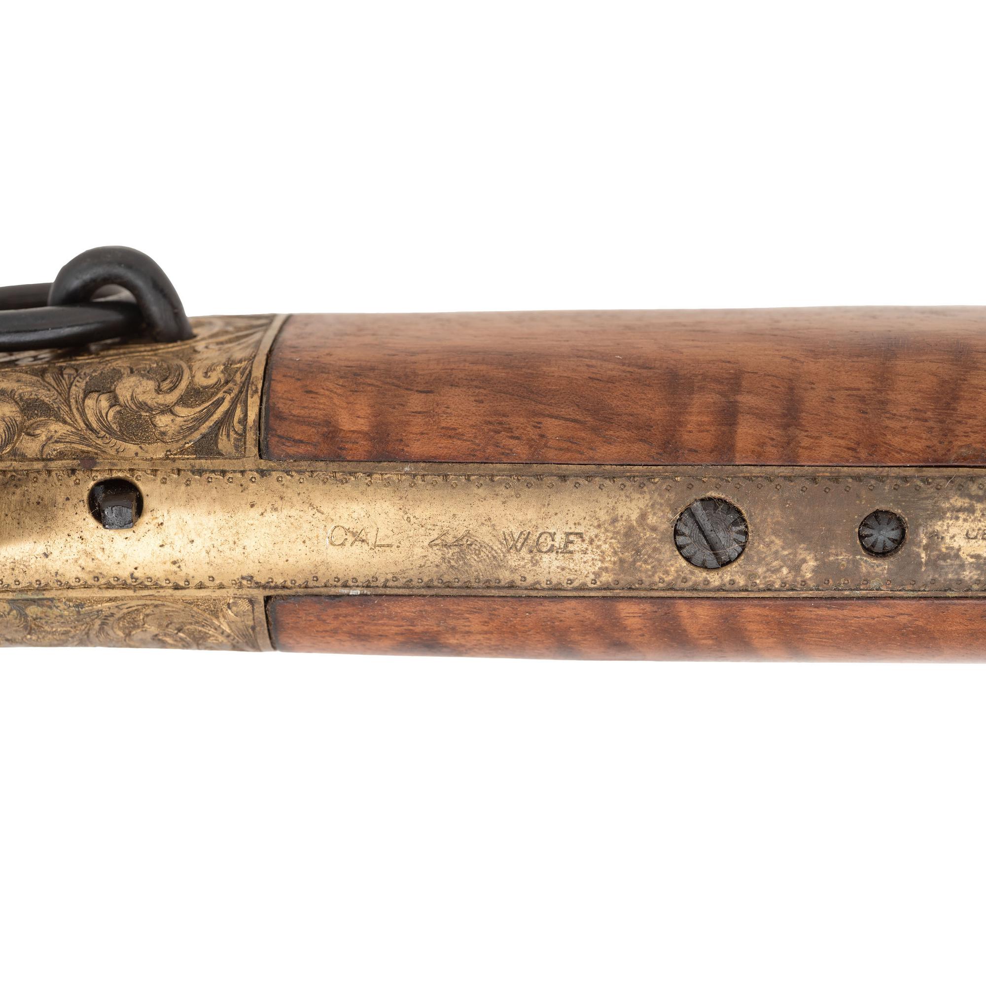 **Early Hand Engraved Navy Arms Model 1866 Yellowboy in .44 WCF