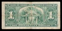A Bank of Canada 1937 $1 Note