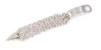 A Sterling Silver and Diamond 'Glittering Love" Bracelet, Pianegonda, 37.10 dwts.