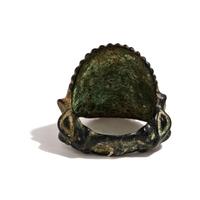 A Luristan Bronze Signet Ring