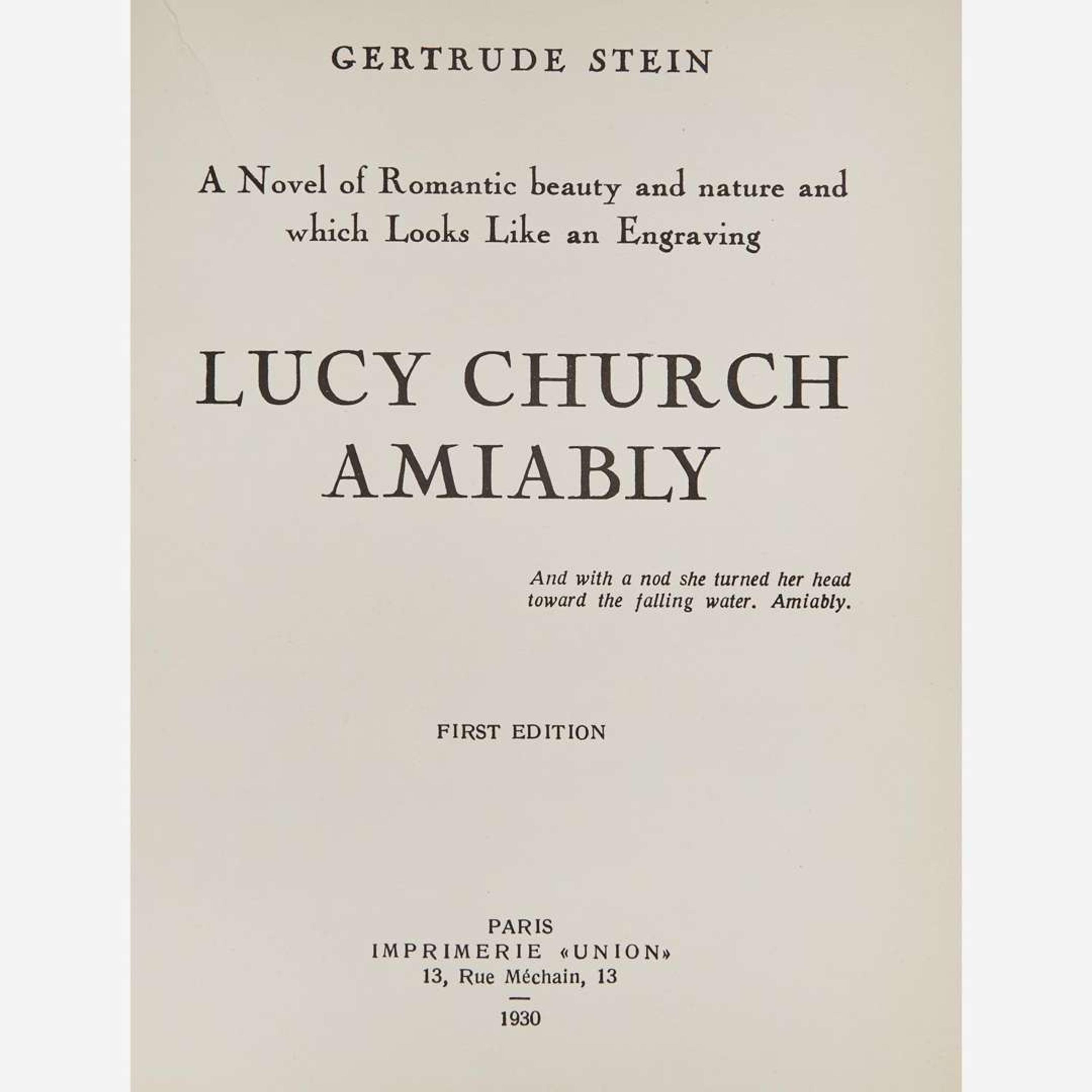 [Literature] Stein, Gertrude Group of 7 First Editions