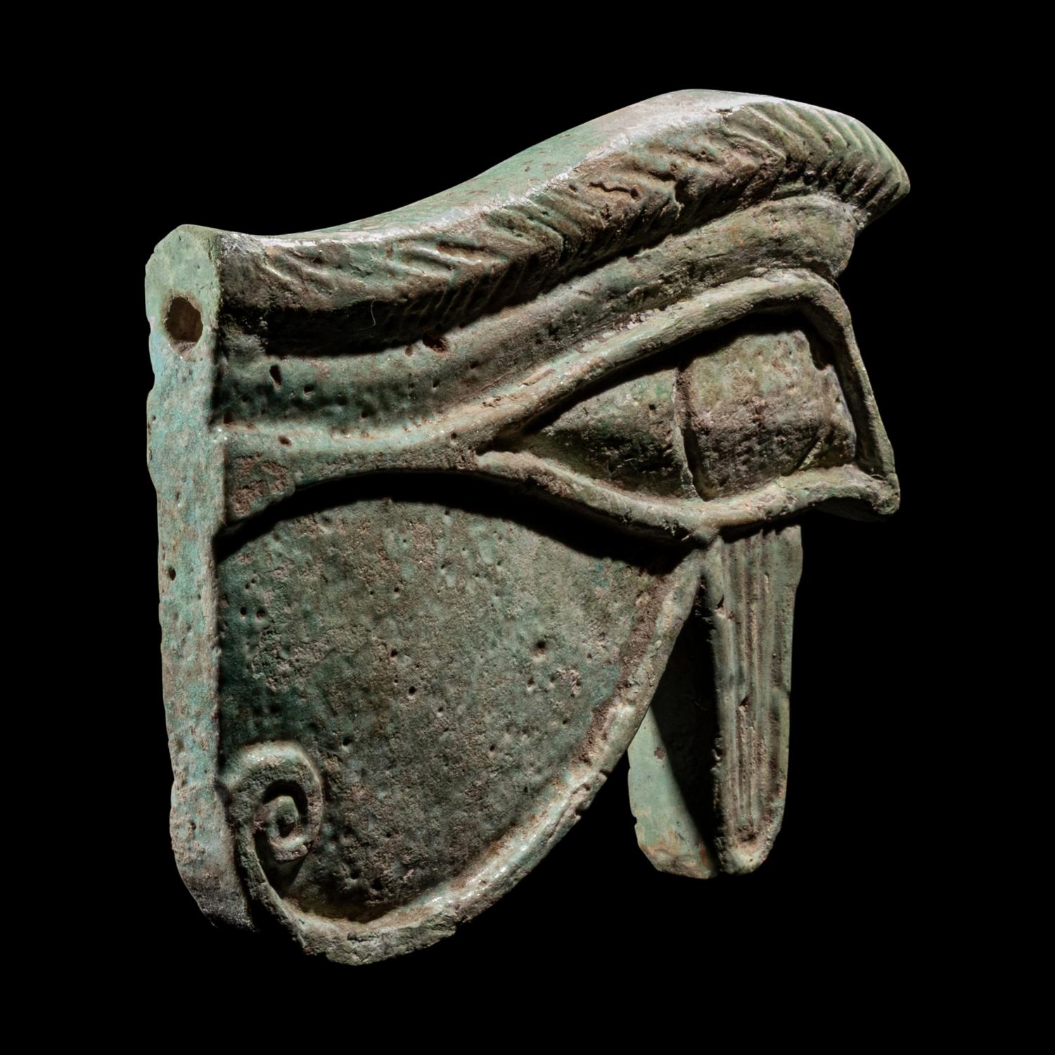An Egyptian Faience Wadjet