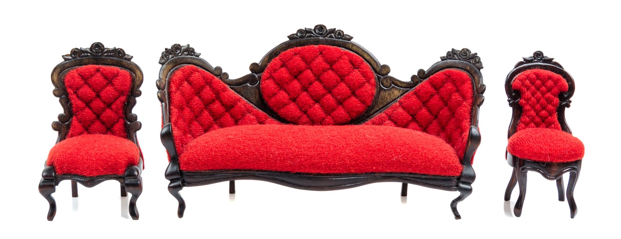 A Victorian Style Parlor Suite — Nic Nichols, 1985