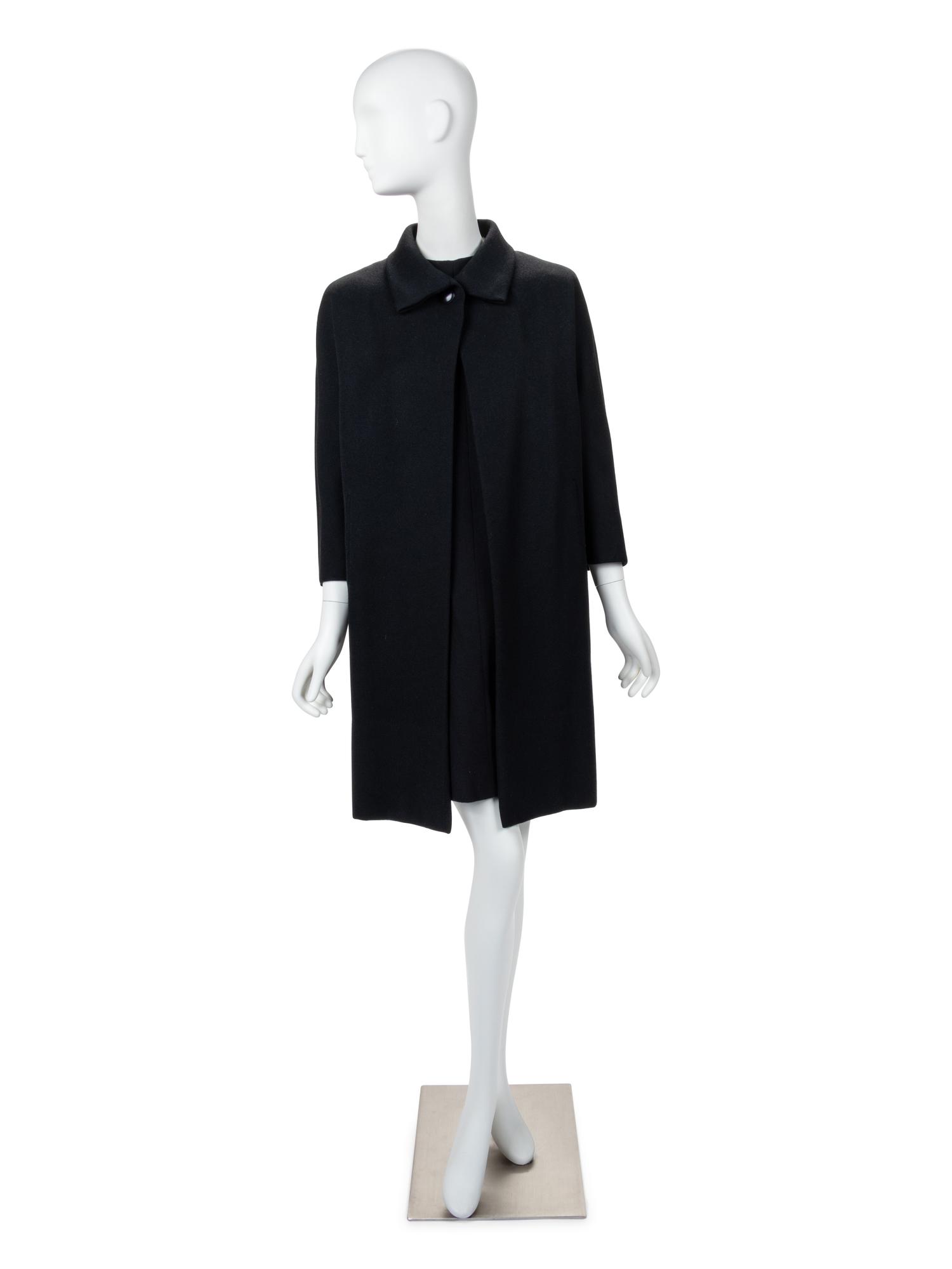 Balenciaga Haute Couture Wool Coat, c.1960