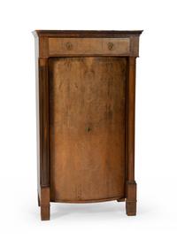 A Continental Neoclassical Burlwood Cabinet