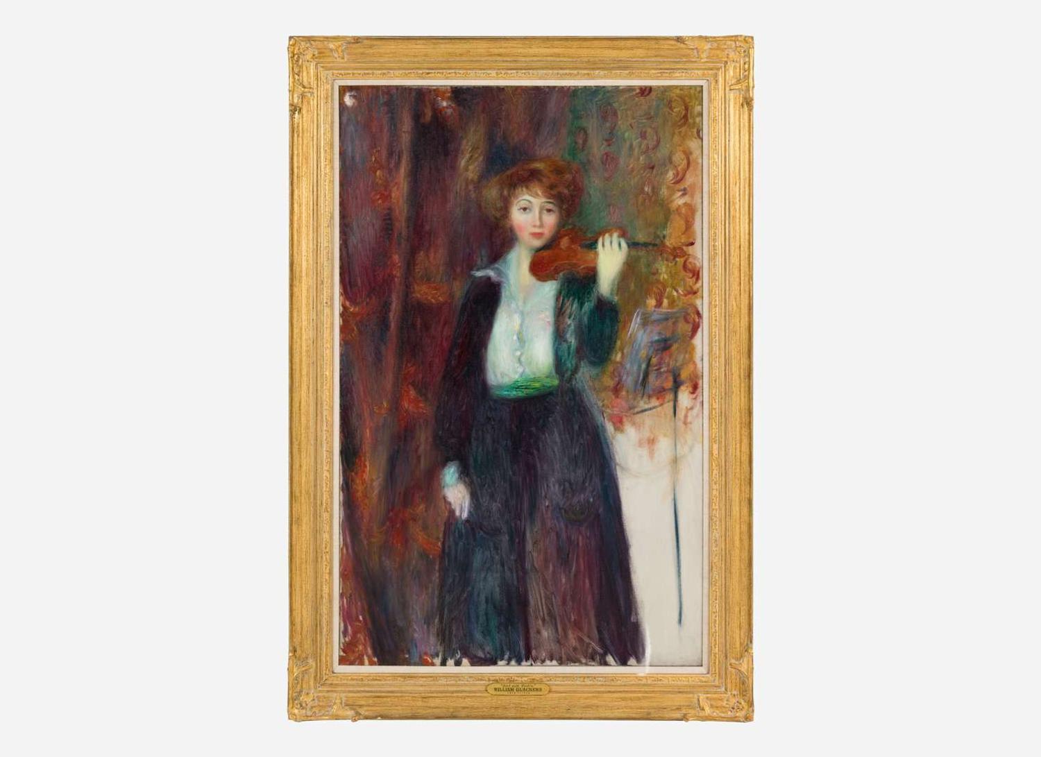 Girl with Violin, c. 1917