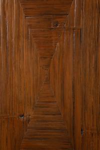 A McGuire Faux-Bamboo Armoire