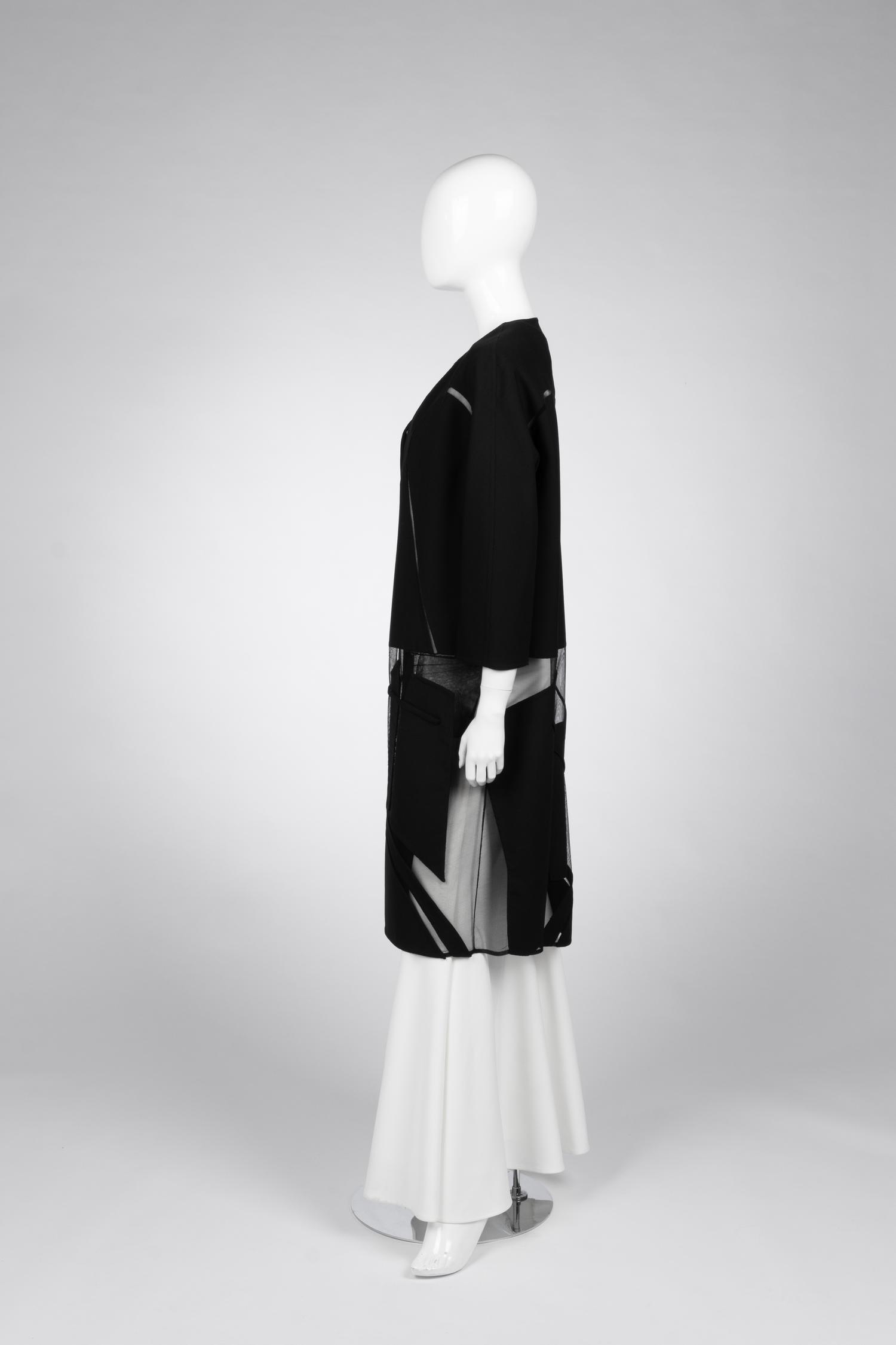 Ralph Rucci Wool and Silk Net Jacket, Spring 2011