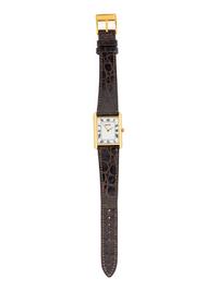 GUCCI, YELLOW GOLD WATCH