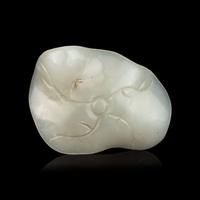 Six Chinese Carved Jade Figures of Aquatic Animals