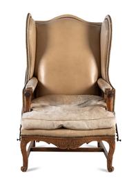 A Régence Walnut Fauteuil de Malade