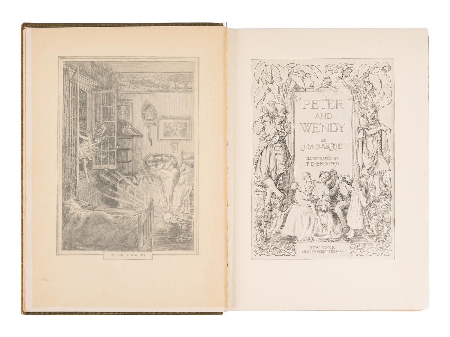 BARRIE, James Matthew, Sir (1860-1937). A group of 11 works, including: