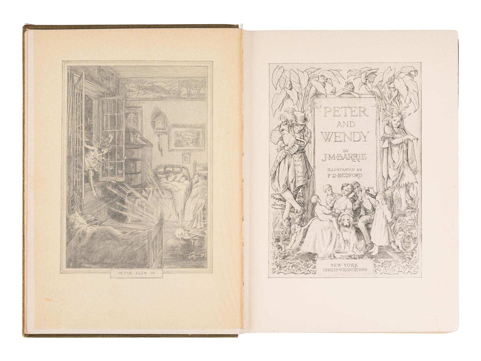 BARRIE, James Matthew, Sir (1860-1937). A group of 11 works, including: