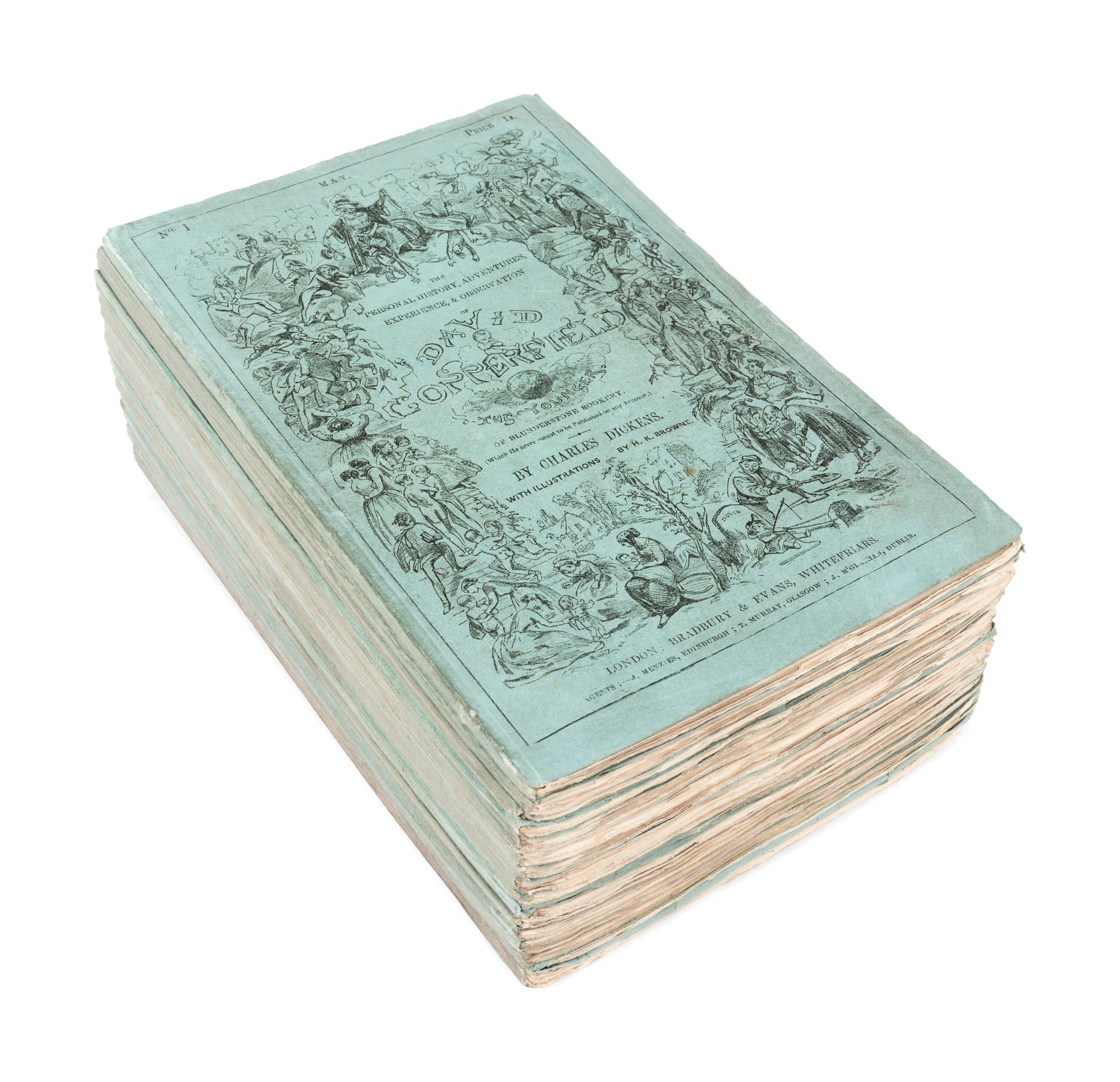 DICKENS, Charles (1812-1870). The Personal History...of David Copperfield . London: Bradbury and Evans, 1849-1850.