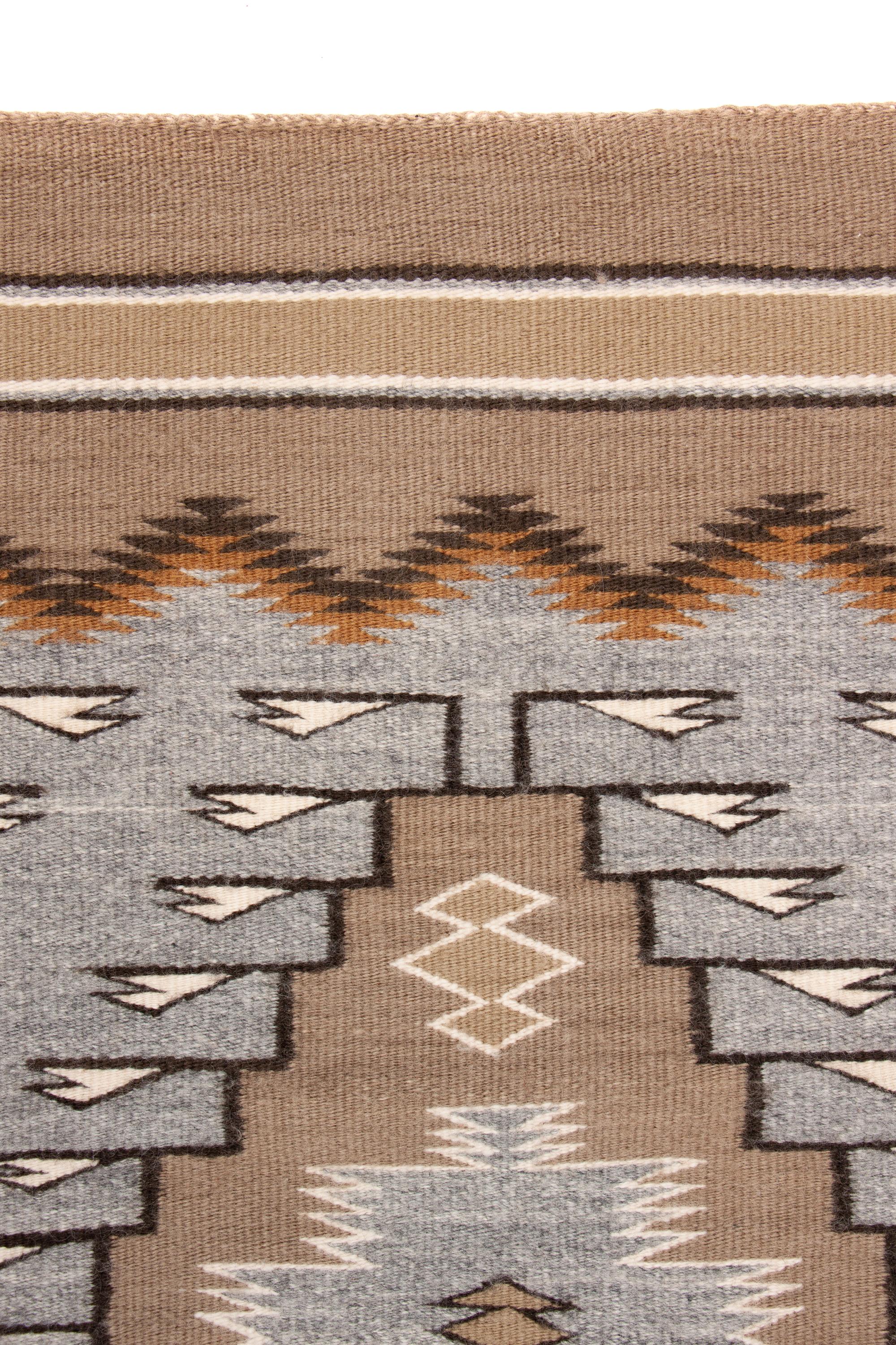 Navajo Burntwater Pattern Weaving / Rug