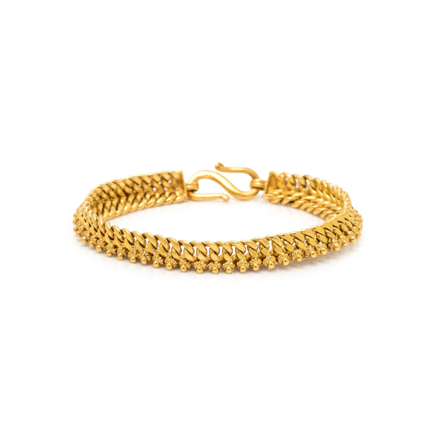 YELLOW GOLD BRACELET