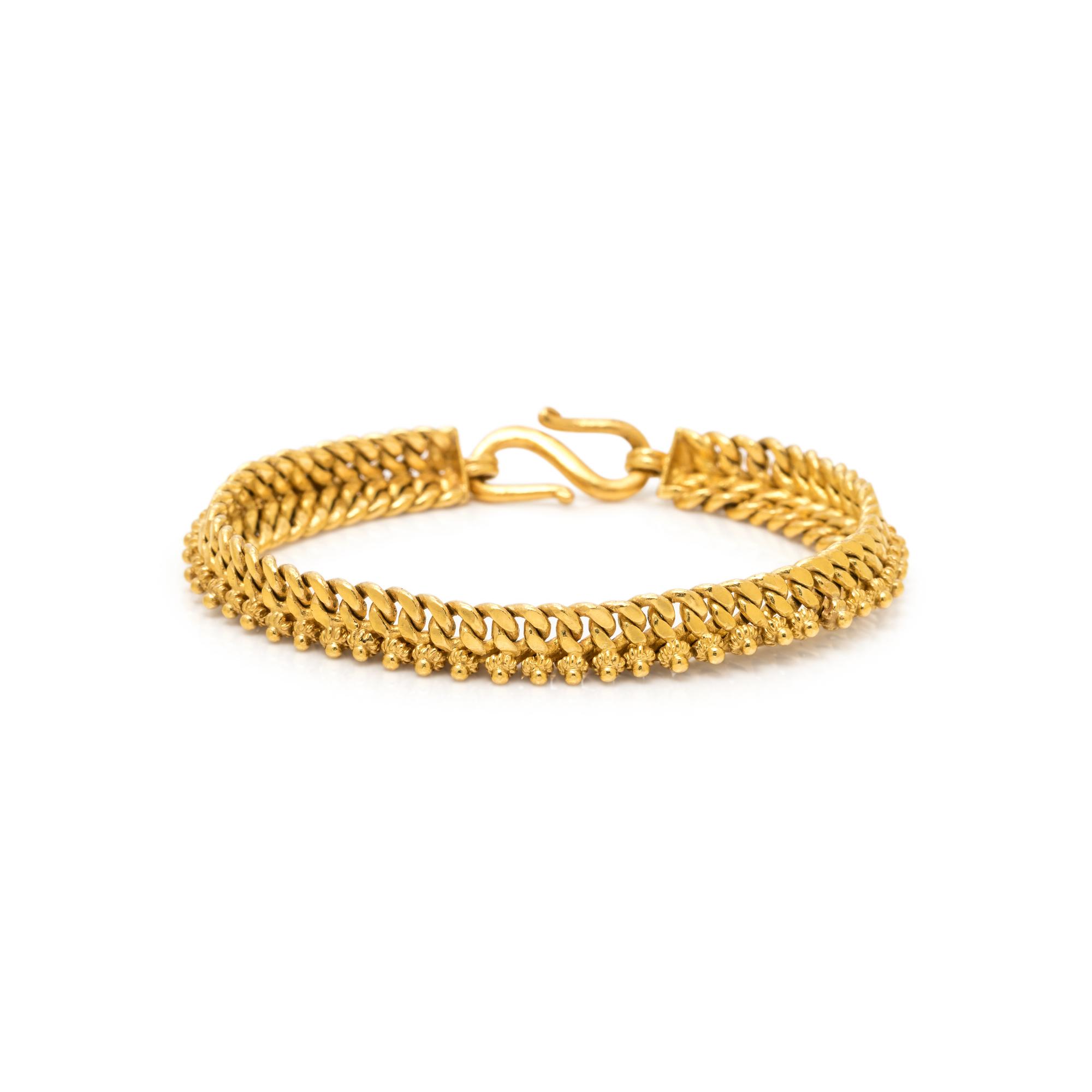 YELLOW GOLD BRACELET