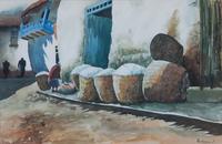 Artist Unknown, (20th century), Cuzco Laundry, 1987