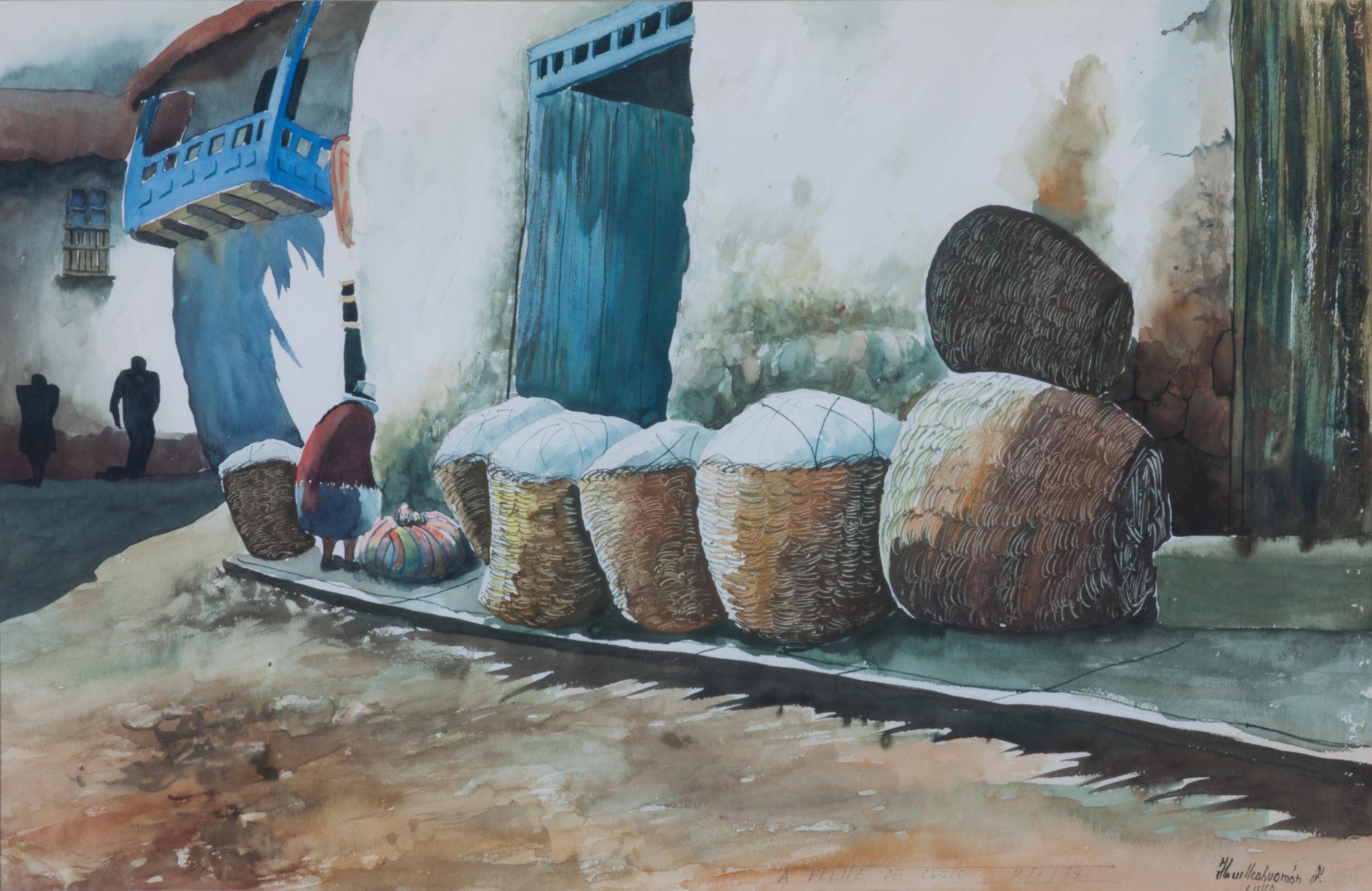 Artist Unknown, (20th century), Cuzco Laundry, 1987