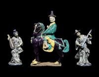 Three Chinese Porcelain Figures