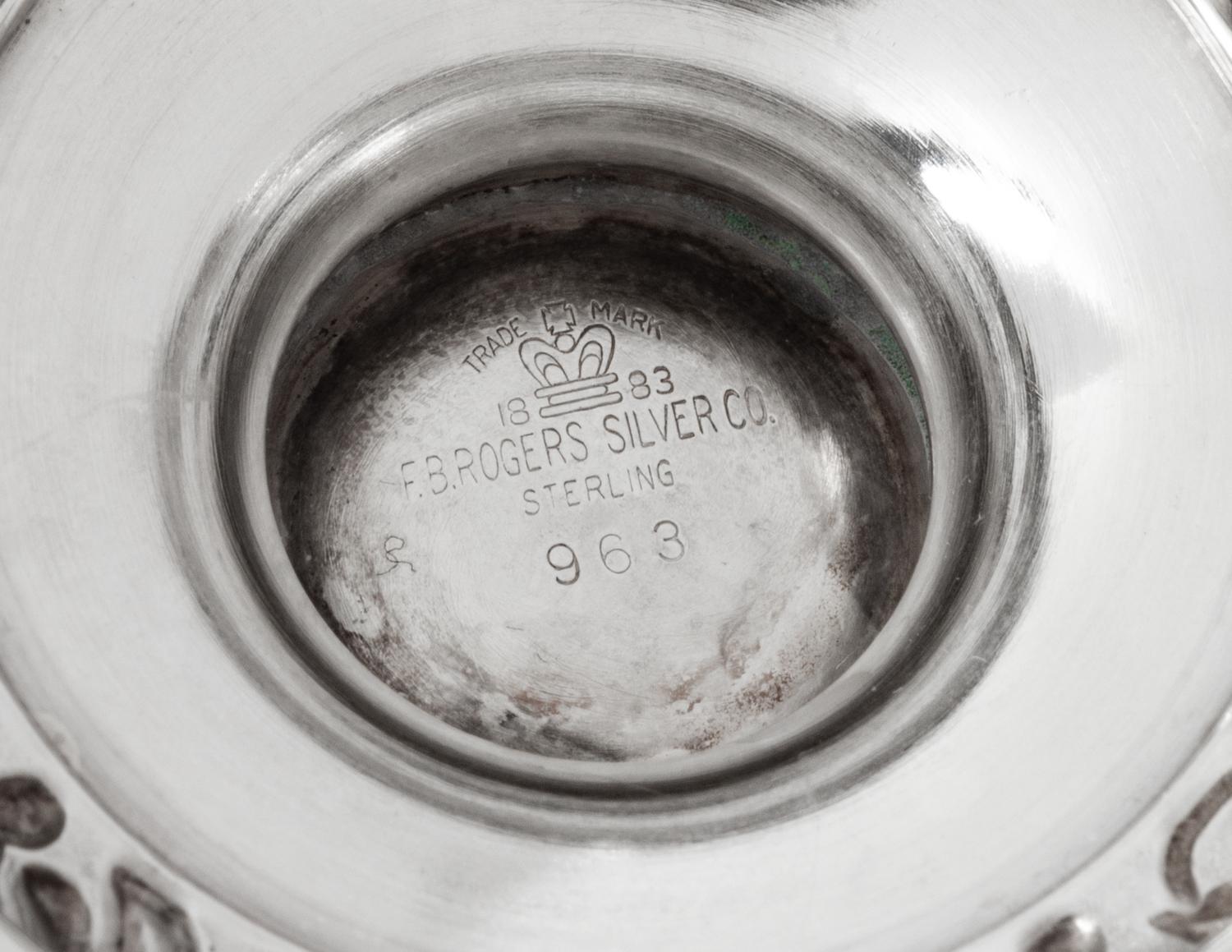 A Set of Four American Silver Casters