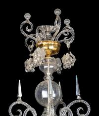 A Venetian Glass Chandelier