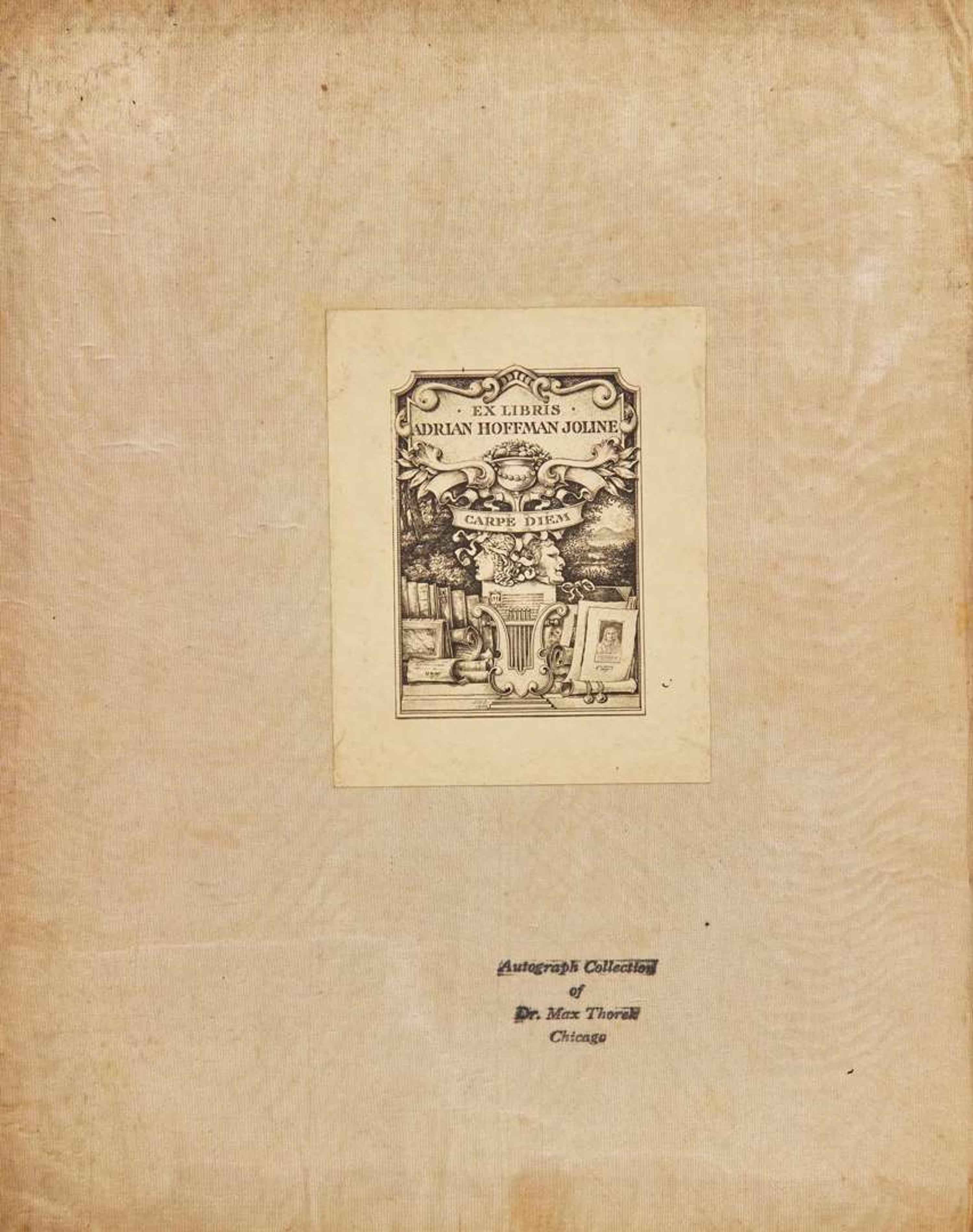 [Autographs & Manuscripts] [Louis XVI] (Baron d'Herville, Jean-Baptiste-Michel-Rene Durand): Reflexions Morales & Politiques sur le Proces de Louis XVI