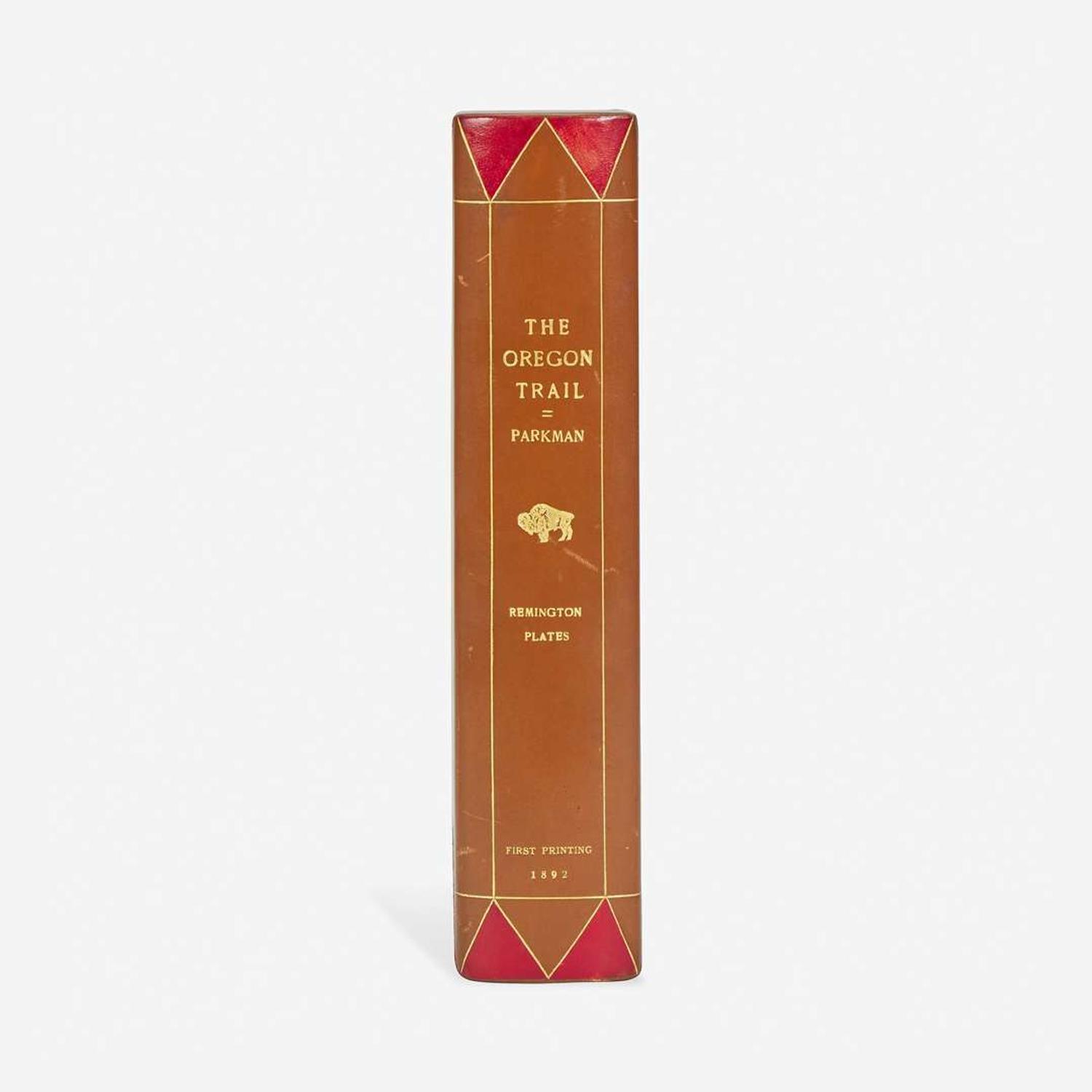 [Fine Bindings] Parkman, Francis The Oregon Trail, Sketches of Prairie and Rocky-Mountain Life