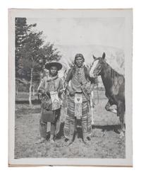 [NATIVE AMERICANS]. A group of 34 silver gelatin photographs of Native American subjects.