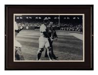 A Group of Six Photographs of Notable Politicians Formerly Displayed at Mike Ditka’s Restaurant