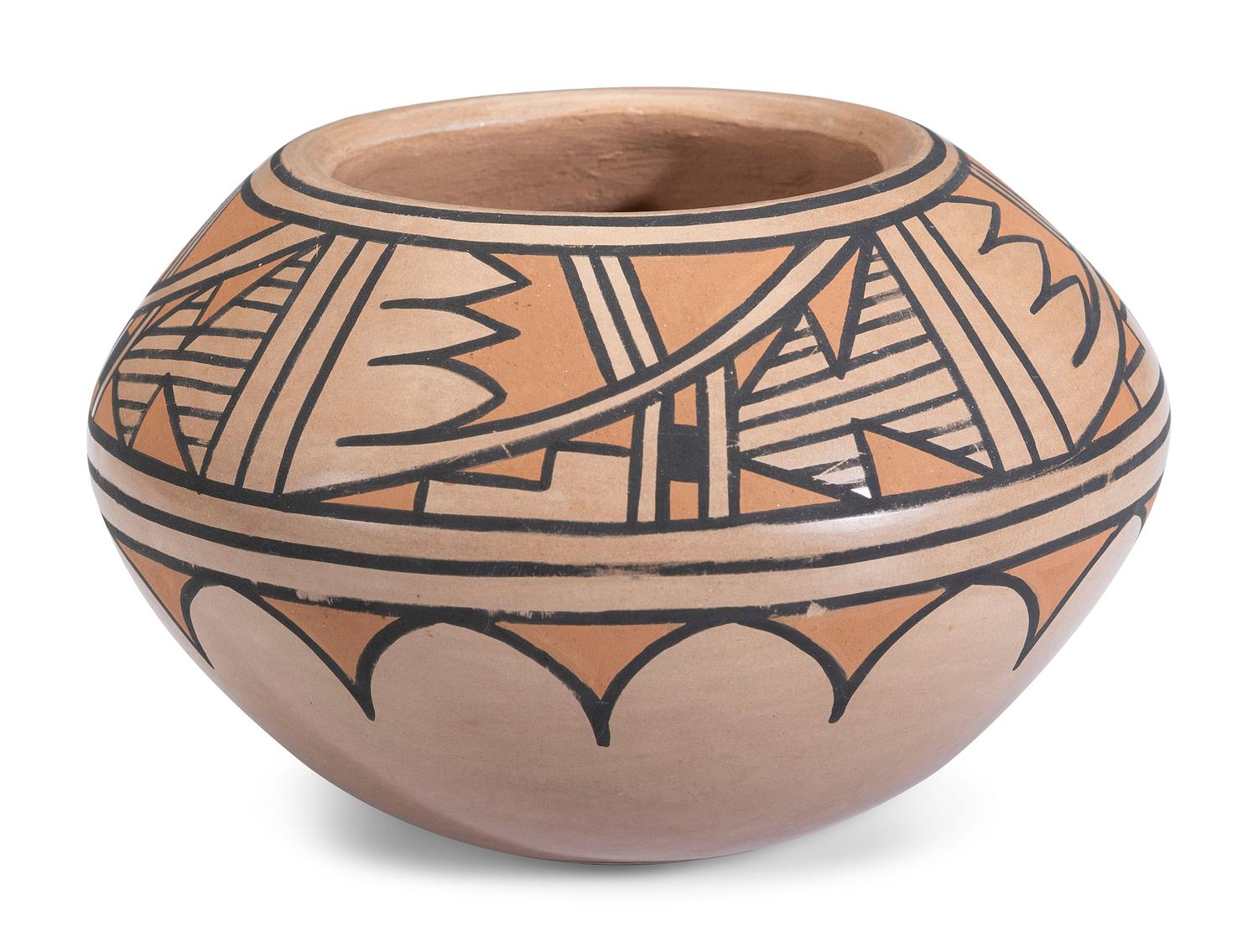 Polychrome Pottery Jar