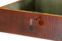 An English Inlaid Mahogany Domed-Top Document Box