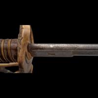 Cent Guard Style Presentation Sword of Capt. A.T. Farwell 179th NY Infantry, KIA at The Crater and the Sword Captured by Capt. J.B. Hughes, 11th AL Infantry