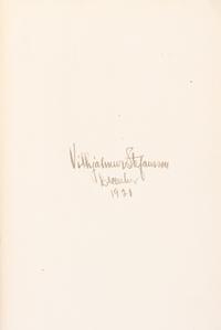 (ARCTIC) STEFANSSON, VILJALMUR. The Friendly Arctic... Five Years in the Polar... New York, 1921. First edition, signed by Stefansson.