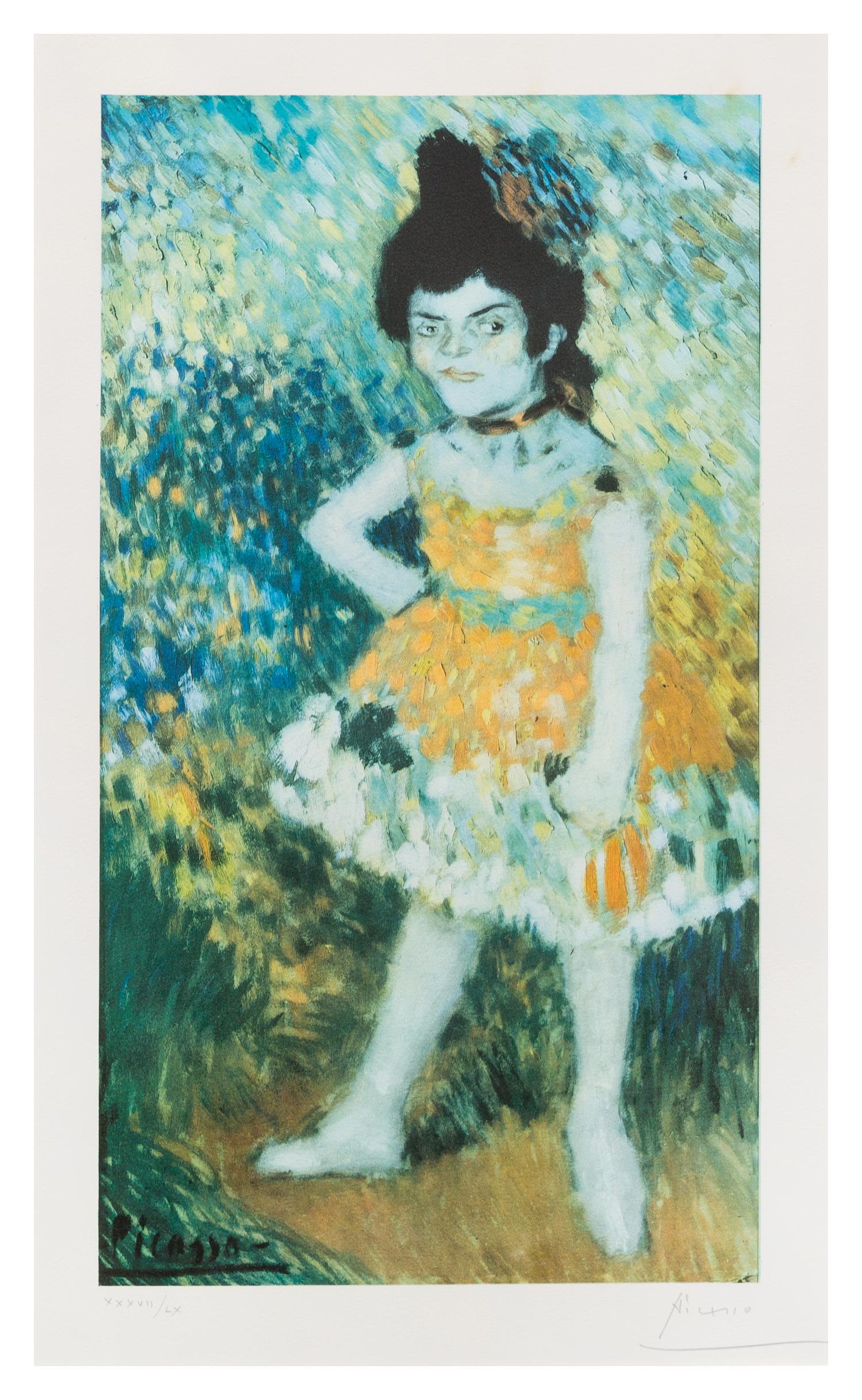 After Pablo Picasso, (Spanish, 1881-1973), La Danseuse Naine (from the Barcelona Suite), 1966