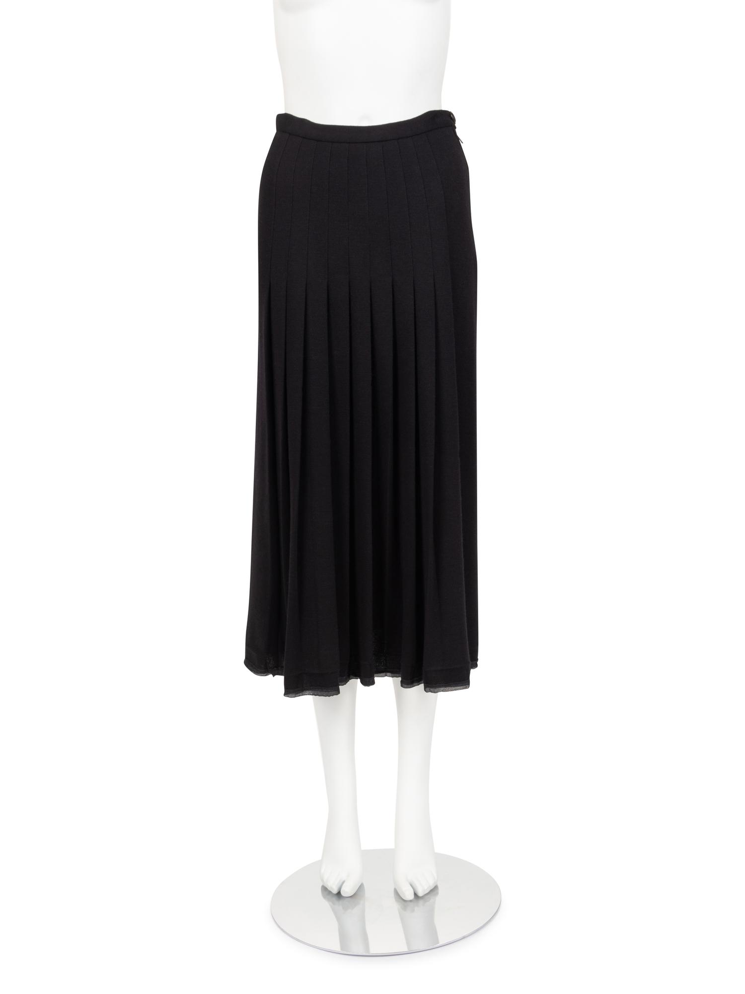 One Sonia Rykiel Three-Piece Ensemble and One Chanel Knit Top, 1990s