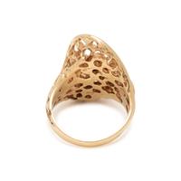 YELLOW GOLD AND DIAMOND RING