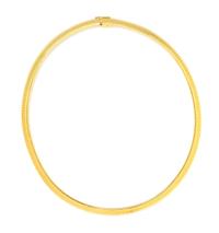 An 18 Karat Yellow Omega Chain Necklace, 30.30 dwts.