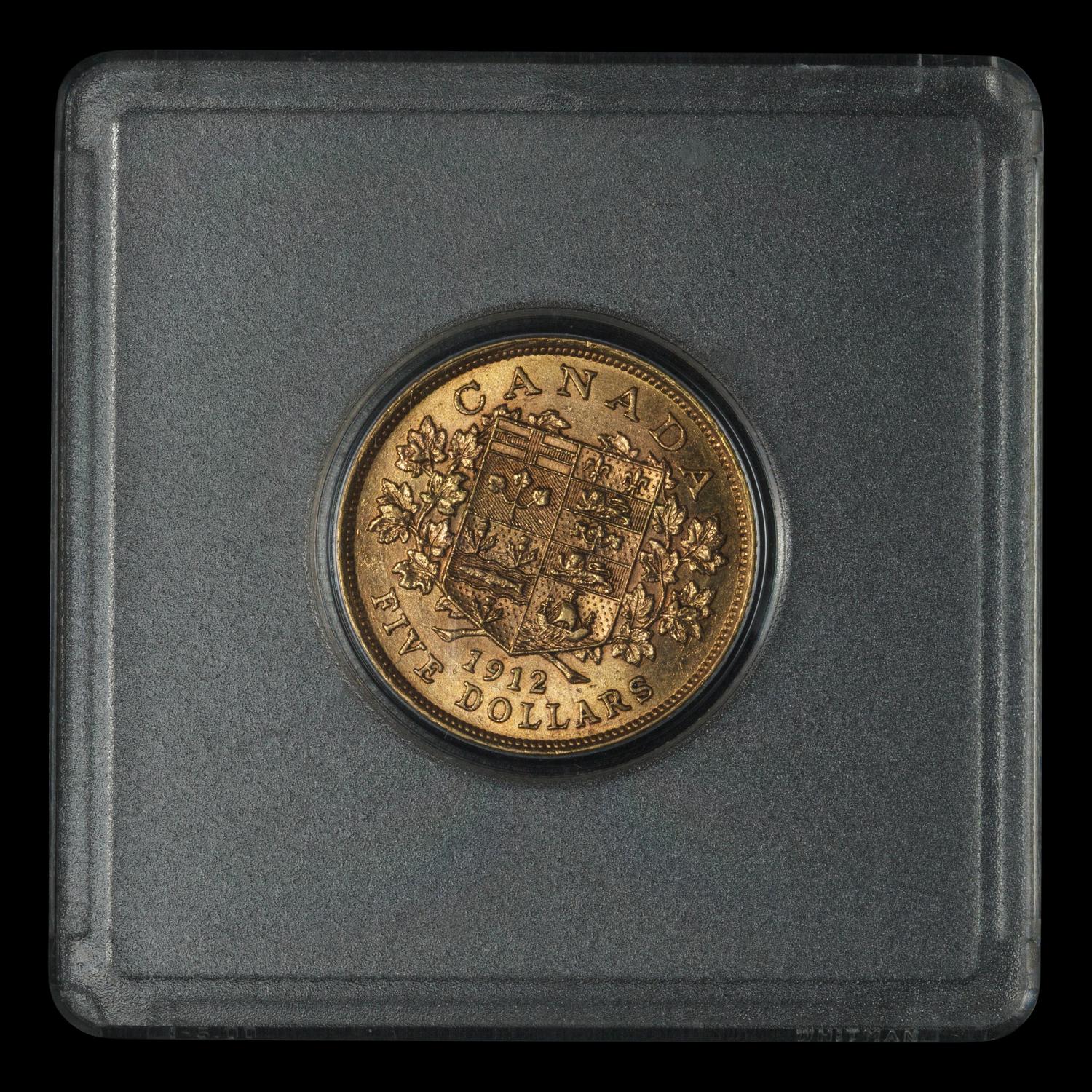 [CANADA] A 1912 $5 Gold Coin