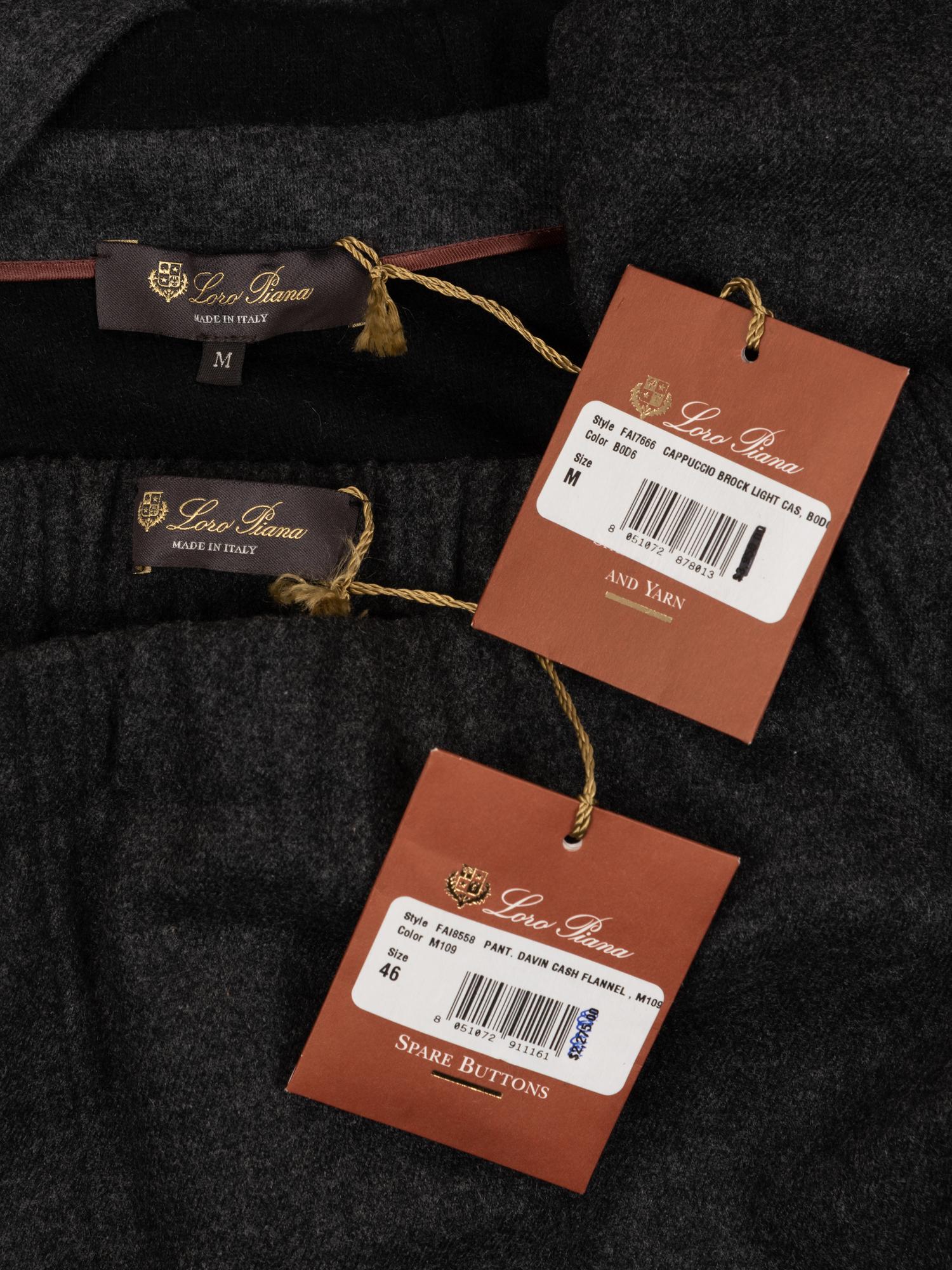 Loro Piana Cashmere Top and Pants, 2020s