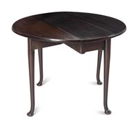 A George III Mahogany Drop-Leaf Table