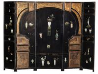 A Coromandal Lacquer Screen