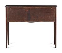 A Fine Federal Leafy-Vine Inlaid Mahogany Diminutive Sideboard