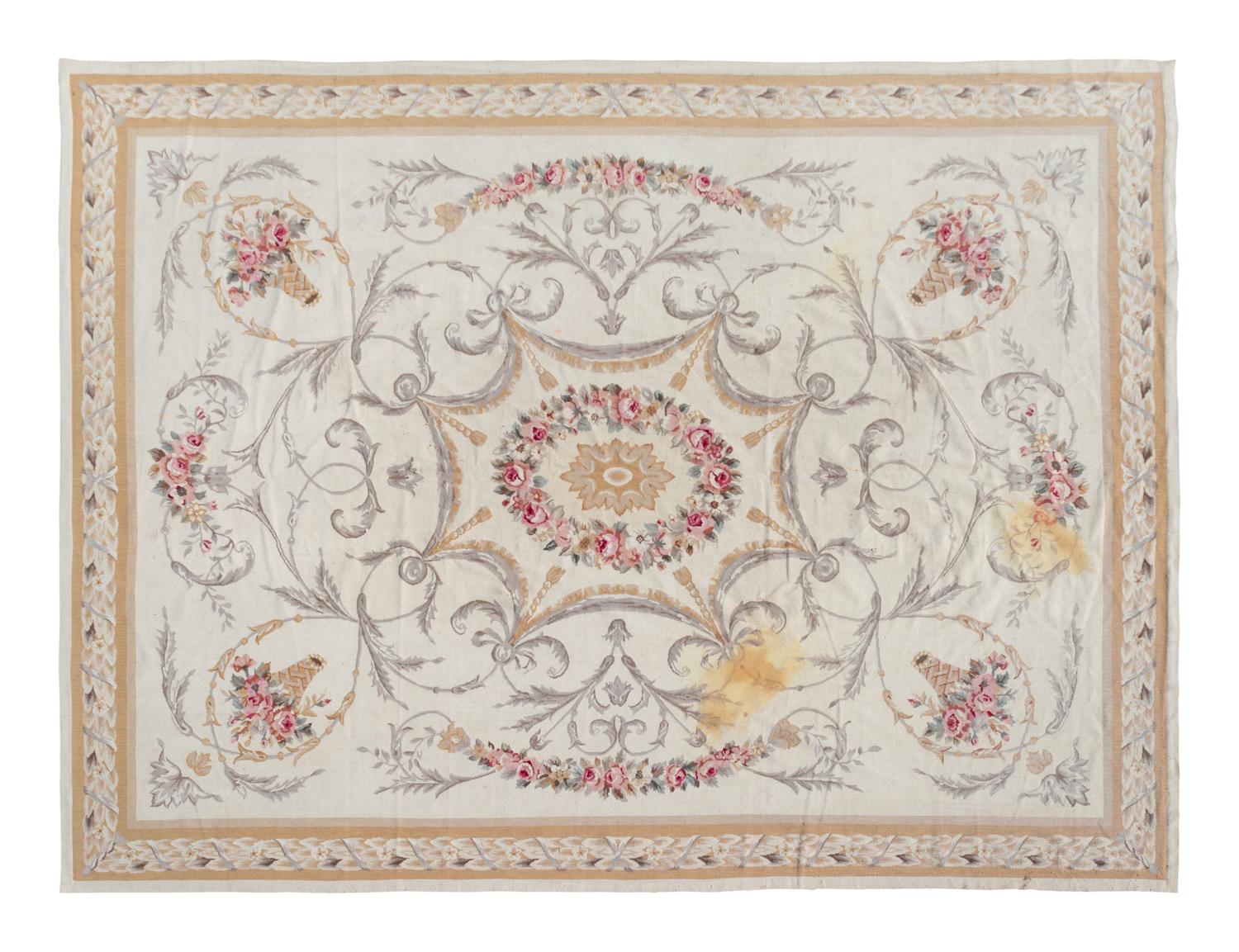 An Aubusson Style Carpet